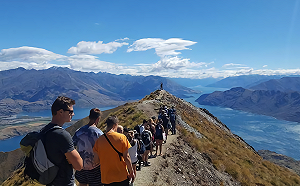 IG熱門景點！紐西蘭羅伊峰現打卡人龍