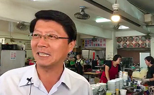 謝龍介服務處被貼恐嚇紙條  台南警方逮一男