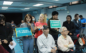 反對錢坑開路計畫 居民要求陳光復尊重新民意