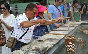 滾燙溫泉煮食超特別！宜蘭清水地熱公園8日開幕