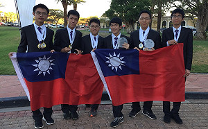 台灣隊非洲搶金牌　科學奧林匹亞代表團　6人全部奪金