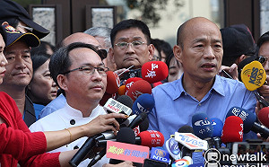 快訊》陪吳寶春面對媒體 韓國瑜：大家應愛惜他