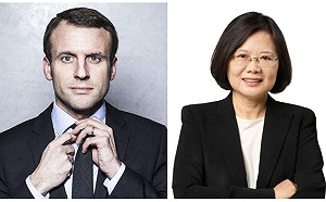 蔡英文VS.馬克宏  駐法代表： 兩人新年談話異曲同工之妙