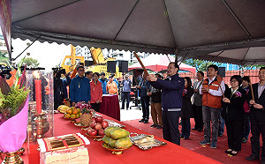 趕在朱立倫卸任前 國家電影中心今辦上樑典禮