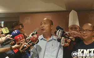 「柯韓配」選總統民調7成4 韓國瑜：超過我的理解