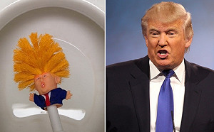 川普被惡搞做成馬桶刷　賣家：讓你的馬桶再次偉大