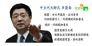 卓榮泰折衝協調能力強！3、4天前這個名字被提出　各派系也可接受