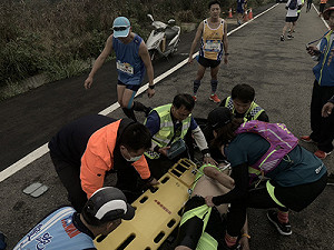 苗栗員警跑馬拉松OHCA  送醫恢復呼吸心跳
