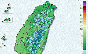 今冬首波冷氣團報到  新店 桃園清晨13°C冷吱吱