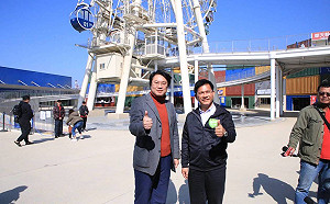 率團參訪台中港三井OUTLET 林右昌：學習成功經驗