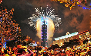 (影)雞排、珍奶都入秀！台北101跨年360秒煙火動畫曝光