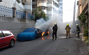 小港汽車火警  思覺失調男子遭逮捕
