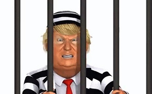 川普推特誇美墨邊牆設計美觀 網PO圖諷：想看你待在監獄圍牆內