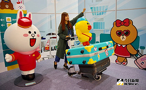 聖誕雪人熊大首登台灣　LINE特展十大美拍景點搶先看