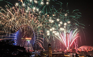 兩大樂園跨年煙火好熱鬧！接駁車＋交管資訊報你知