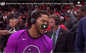 NBA／芝加哥球迷高喊MVP　Rose豪奪24分感動泛淚(影)