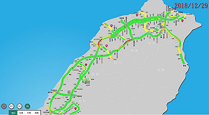 國道南下一早就塞　午前高乘載管制用路人留意