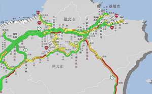 國5午後湧現北返車潮！南北雙向時速低於40公里