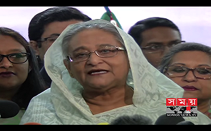 前總理被捕  孟加拉大選結束  哈希納料4度連任