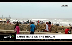 南非德班海灘5天耶誕假期湧進百萬人  協尋兒童700多次