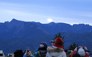 （影）迎接2019第一道曙光 阿里山日出露臉10幾秒