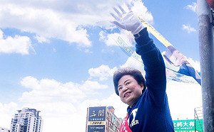 開工首日上街頭拜票　沈智慧：解決機車族兩大問題