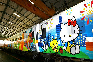 Hello Kitty彩繪列車2月卸妝？ 台鐵：不排除用新卡通再出發