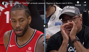 NBA／雷納德重回聖城　全場刺迷大罵叛徒(影)