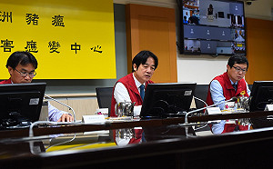 賴揆致電連江縣長　提醒注意海漂豬隻、動物屍體