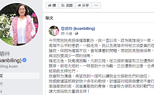 選區劃分高雄減一席立委 管碧玲：「爭取未來的戰鬥位置」