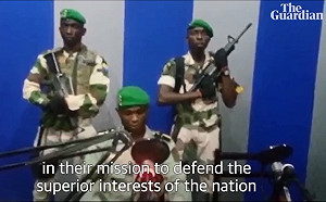 加彭軍事政變平息   4叛軍領袖被逮1在逃