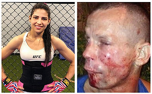 男子搶劫摔角女將反被打到「面目全非」　女：只打了兩拳