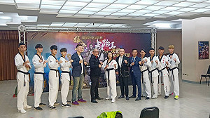 猛龍過江職業技擊爭霸賽武跆王　1/12日和平籃球館開打(影)