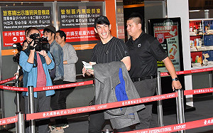 日職／訓練、帶小孩、陪老婆　陽岱鋼返台超充實(影)