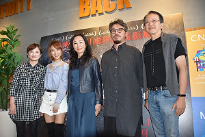 觀賞國片《玩命貼圖》 李佳芬：支持真正的台灣電影產業