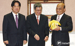 (影)接任閣揆 蘇貞昌：印信沉重 人民感覺好才是王道