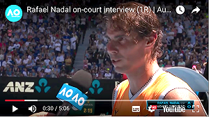 澳網／搶七硬收下勝利　西班牙蠻牛納達爾首輪輕鬆過關(影)