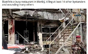 敘利亞美軍遭炸彈客攻擊4死  IS宣稱犯案