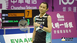 羽球／排解Monday Blue　看球后戴資穎秀美技(影)