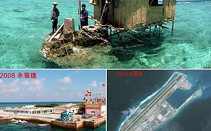 有圖有真相！ 軍事專家圖解永暑礁「長大」史