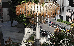 昔日燙手山芋變裝置藝術  台北世大運聖火台有家了