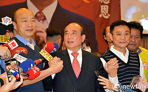 朱立倫來訪、王金平參選  韓國瑜謹慎皆祝福「心想事成」