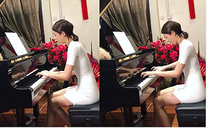 完美曲線！「女神級鋼琴家」泳裝辣照曝光　網友讚超健美