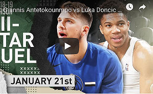 NBA／史上第2年輕紀錄　東契奇大三元仍不敵字母哥(影)