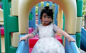 高雄噴槍女童命案！慢速播放監視畫面 驚見關鍵「不明物體」垂落…