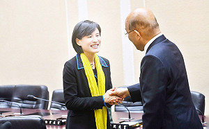 為鄭麗君打氣 蘇貞昌：任何理由、任何人都不該使用暴力