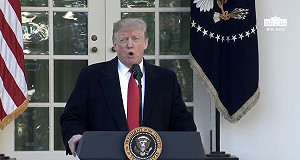 川普妥協美政府開門3週 威脅不給牆會再關