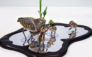 野鳥雕刻大師齊聚  作品寫實躍然眼前