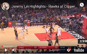 NBA／林書豪連續4場得分上雙　老鷹擊沉快艇(影)