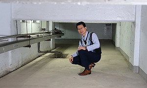 政院防空通道大曝光！連蔣經國都要趴著走